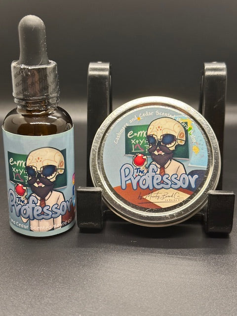 The Professor Beard Oil and Balm Combo - Los Muertos Beard Co