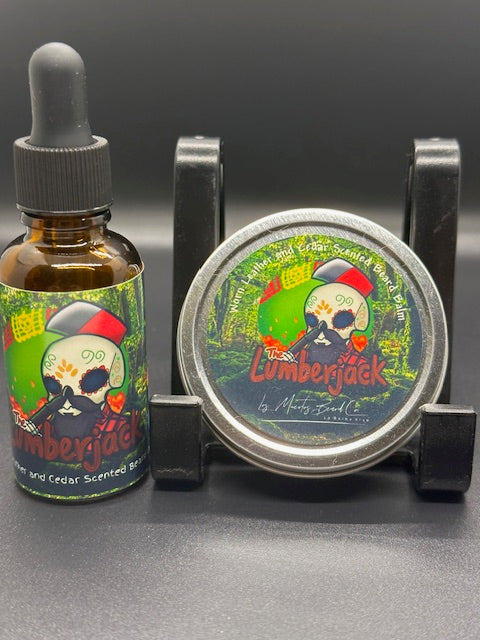 The Lumberjack Beard Oil/Balm Combo - Los Muertos Beard Co