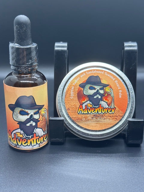 The Adventurer Beard Oil/Balm Combo - Los Muertos Beard Co