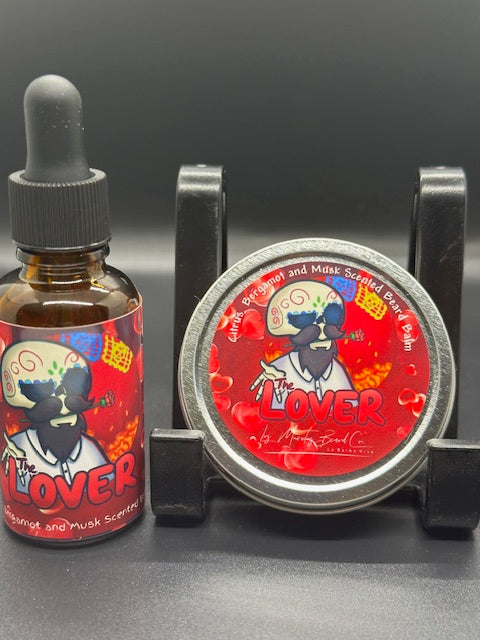 The Lover Beard Oil/Balm Combo - Los Muertos Beard Co
