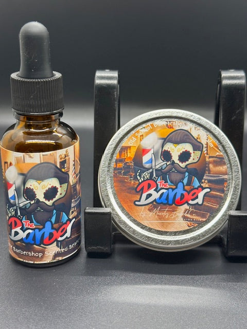 The Barber Beard Oil/Balm Combo - Los Muertos Beard Co