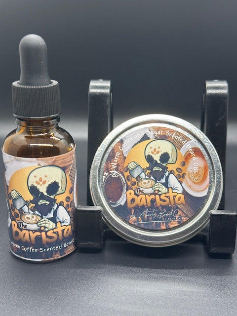 The Barista Beard Oil/Balm Combo - Los Muertos Beard Co