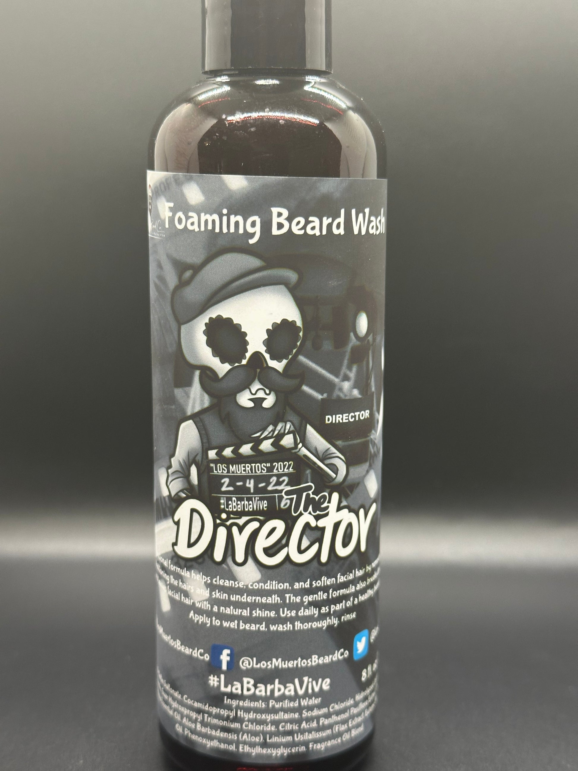 The Director Beard Wash - Los Muertos Beard Co