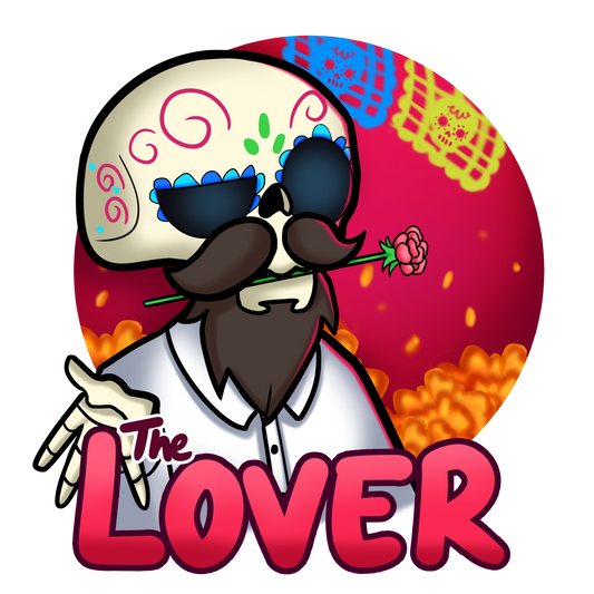 The Lover Beard Oil/Balm Combo - Los Muertos Beard Co