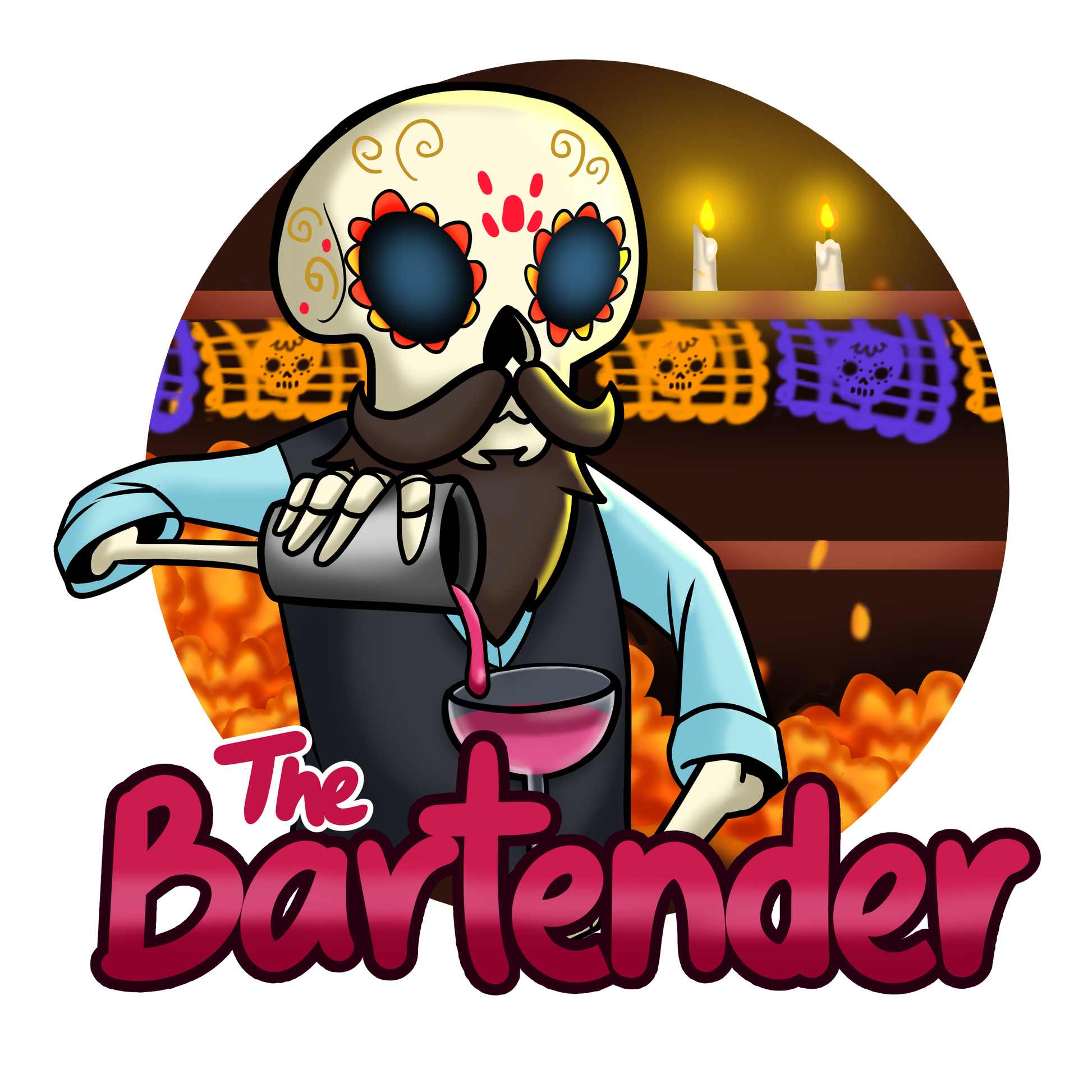 The Bartender Beard Oil - Los Muertos Beard Co