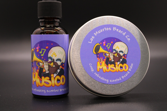 El Musico Beard Oil/Balm Combo - Los Muertos Beard Co