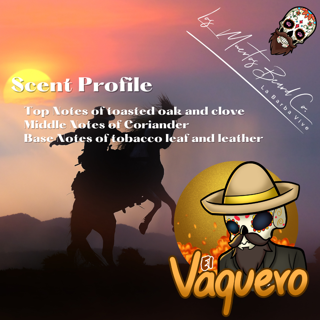 El Vaquero Beard Balm - Los Muertos Beard Co