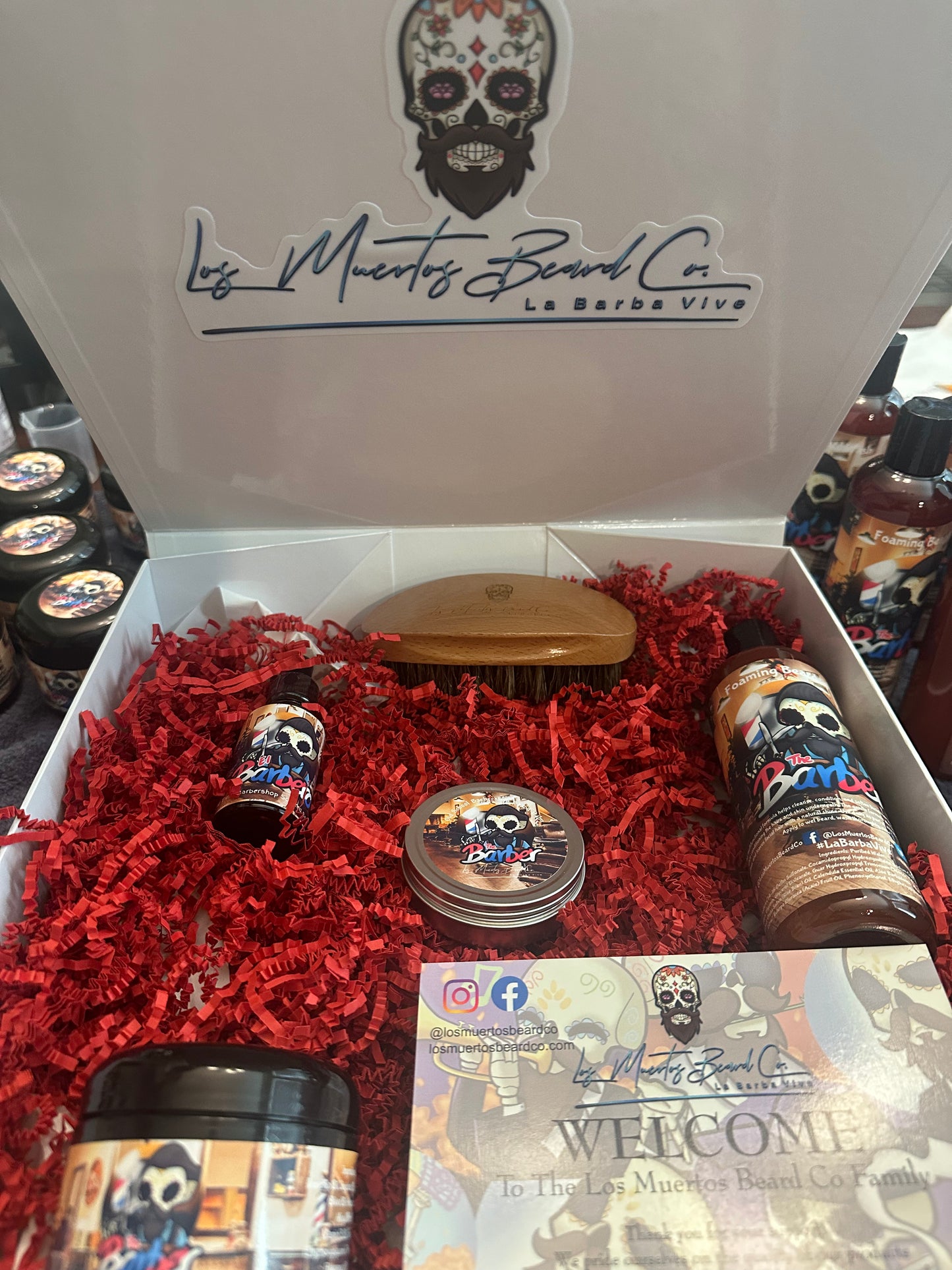 The Barber Gift Set - Los Muertos Beard Co