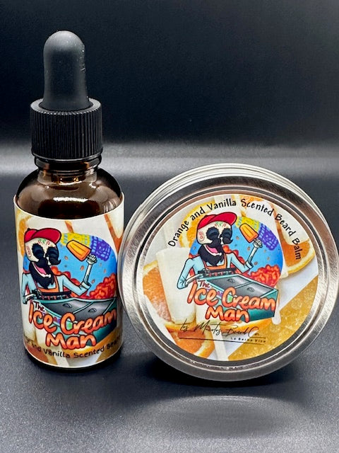 The Ice Cream Man Beard Oil/Balm Combo