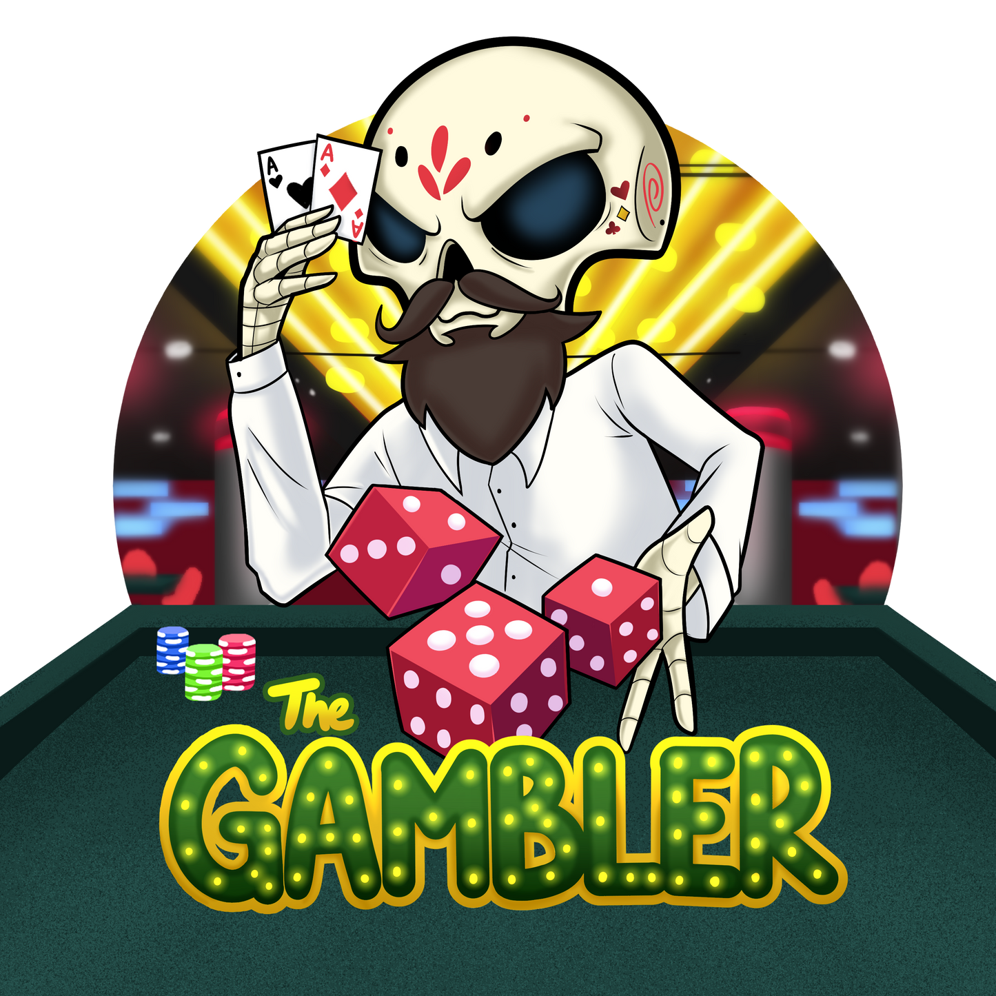 The Gambler Collection - Los Muertos Beard Co
