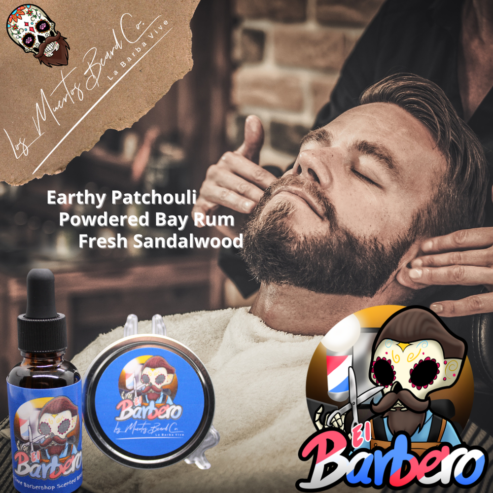El Barbero Beard Oil - Los Muertos Beard Co