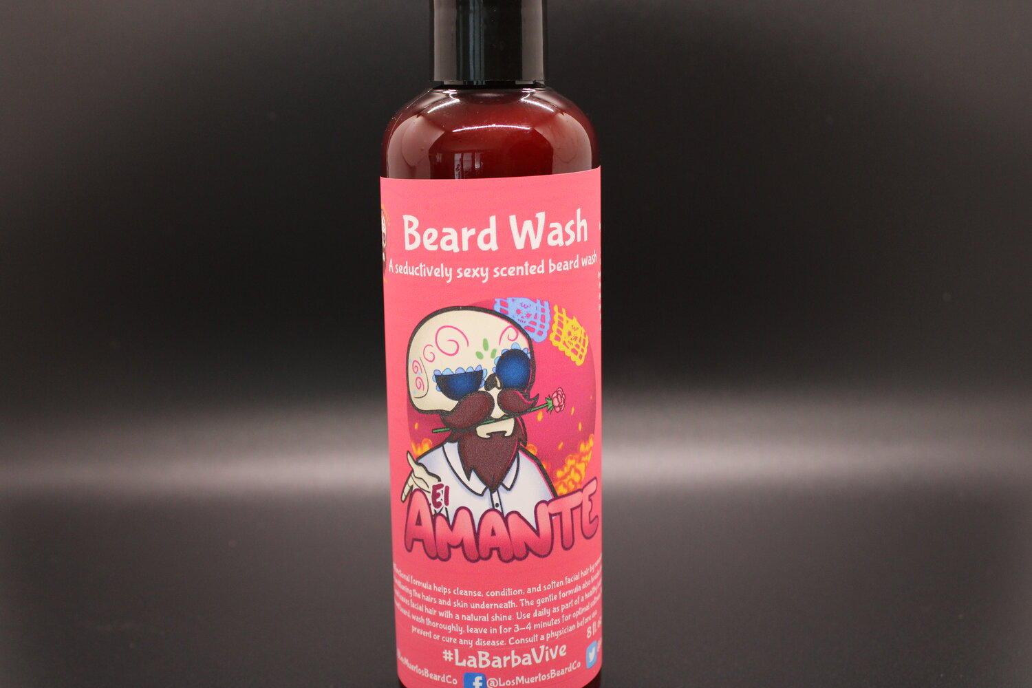 El Amante Beard Wash - Los Muertos Beard Co
