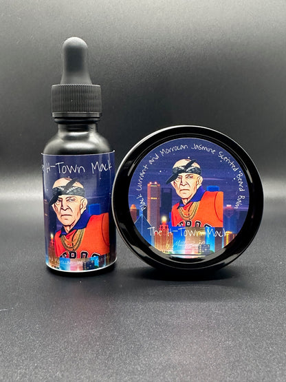 The H-Town Mack Beard Oil/Balm Combo - Los Muertos Beard Co