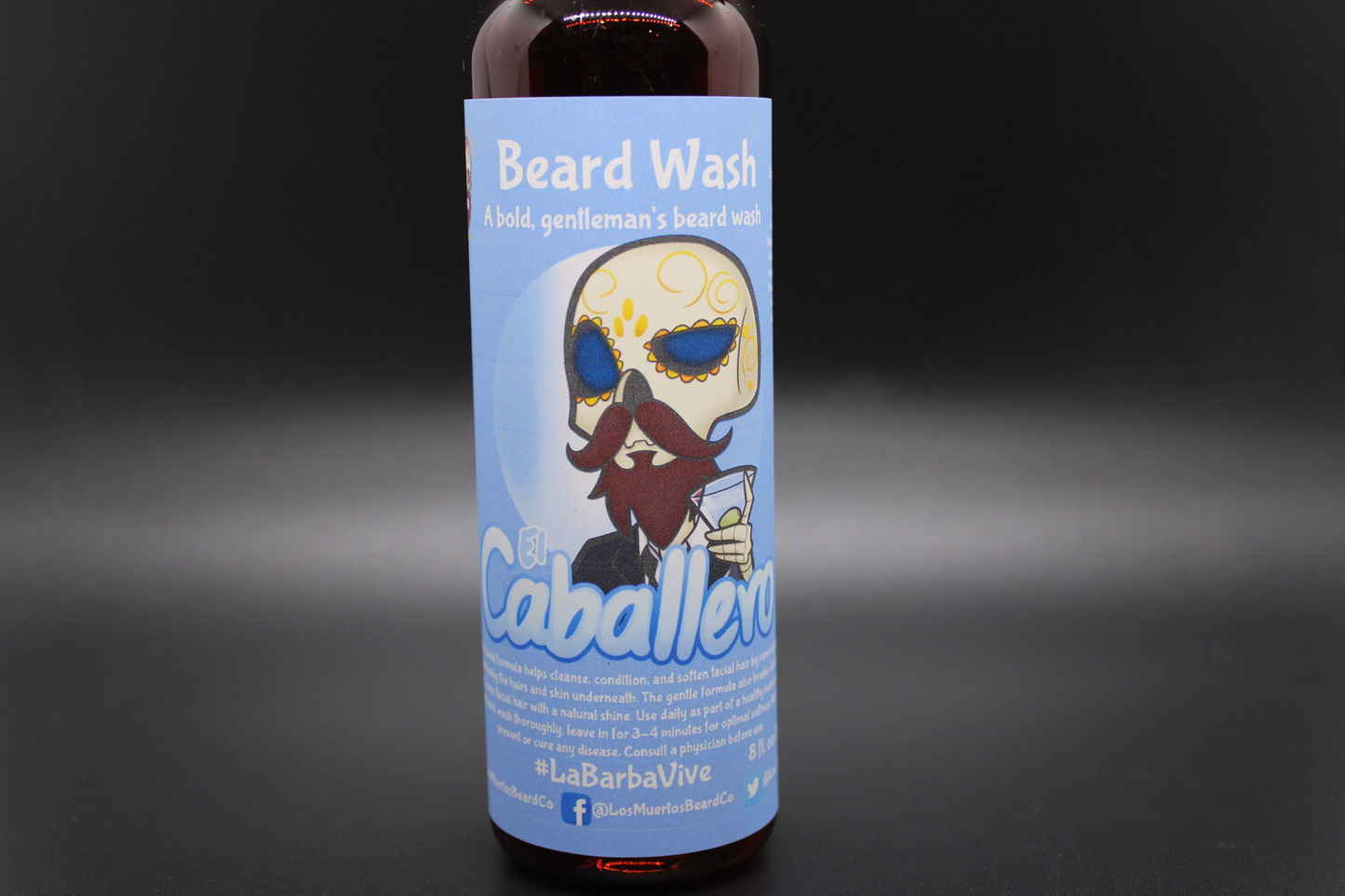 El Caballero Beard Wash - Los Muertos Beard Co