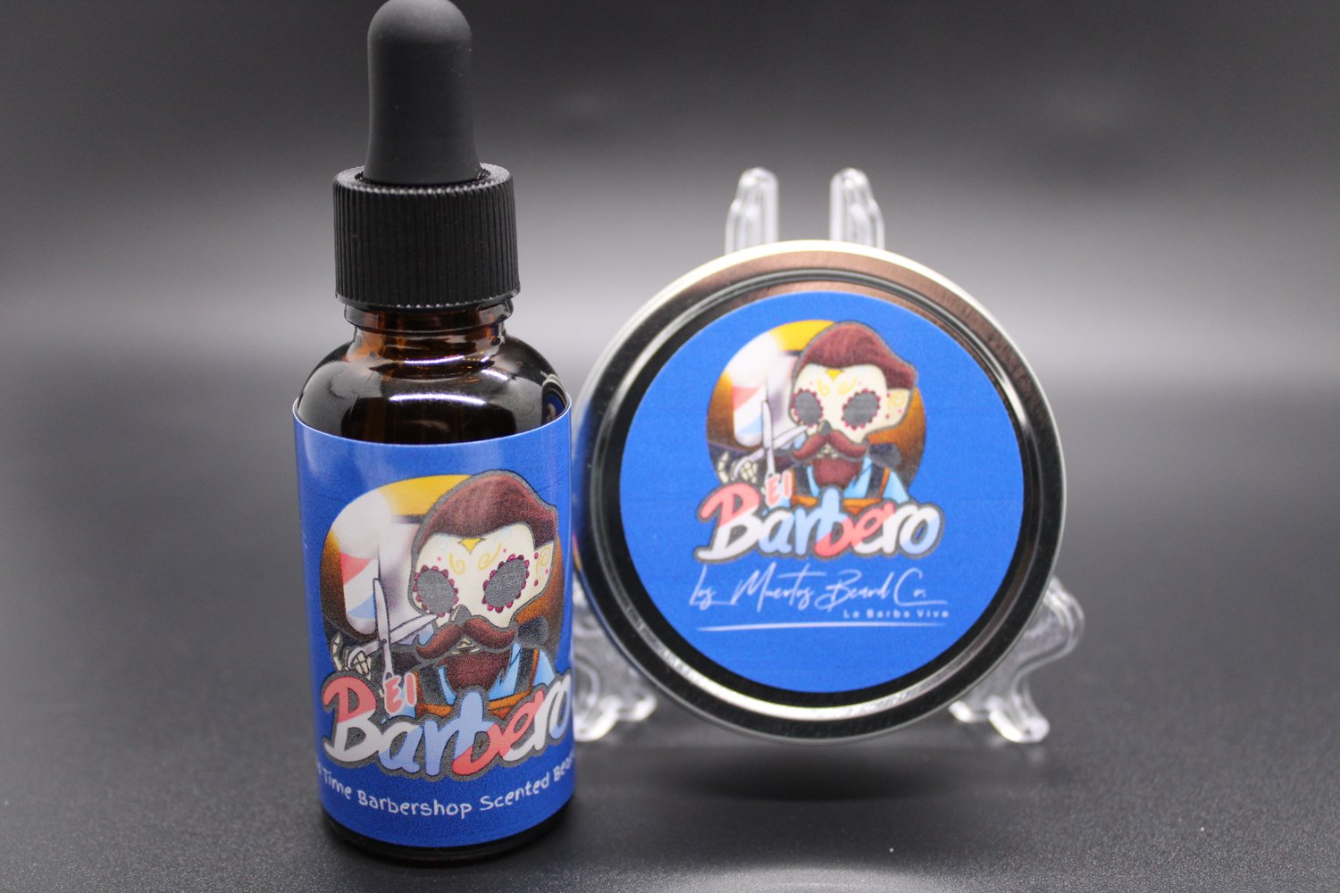 El Barbero Beard Oil/Balm Combo - Los Muertos Beard Co