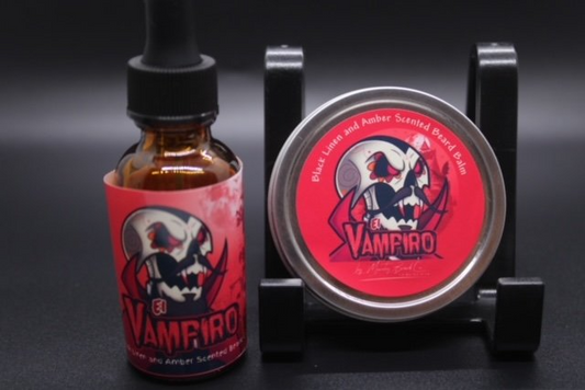 El Vampiro Beard Balm/Oil Combo - Los Muertos Beard Co