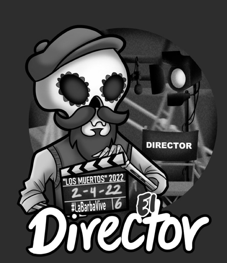 El Director Beard oil - Los Muertos Beard Co