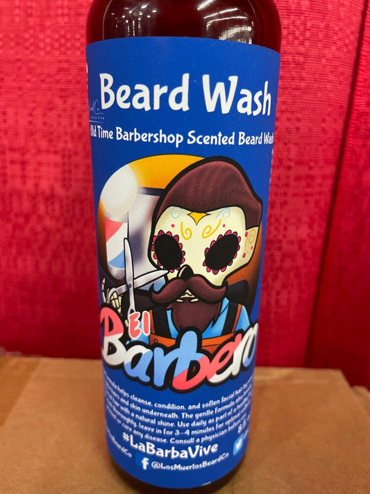 El Barbero Beard Wash - Los Muertos Beard Co
